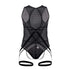 CandyMan 99650 Mesh Bodysuit Color Black